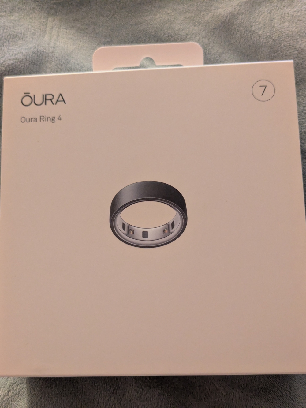 Oura Ring Gen 4 - Size 7 - Stealth